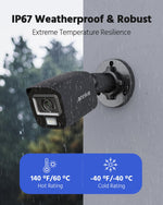 ANNKE 3K Lite Wired Security Camera System - 8x 2MP Cameras, 1TB HDD, Outdoor