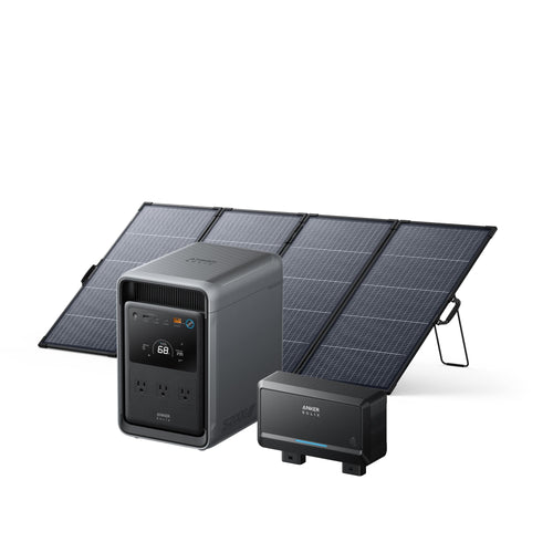 Anker SOLIX S2000 Portable Power Station - 2010Wh, 1500W/3000W Peak, LiFePO4