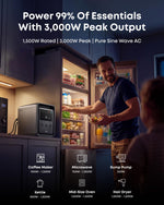 Anker SOLIX S2000 Portable Power Station - 2010Wh, 1500W/3000W Peak, LiFePO4