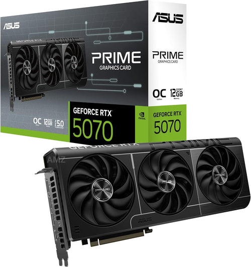 ASUS Prime GeForce RTX 5070 OC 12GB GDDR7 Graphics Card