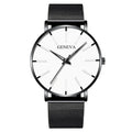 Greenmowers Men's Geneva Quartz Watch – Classic Stainless Steel Elegant Design