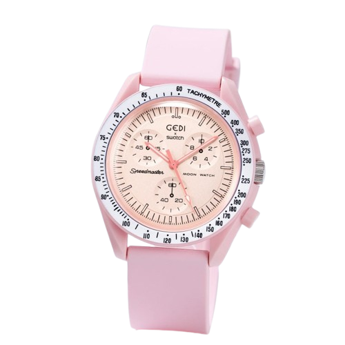 Greenmowers Women's Colorful Silicone Quartz Watch – Large Dial Fashion Style